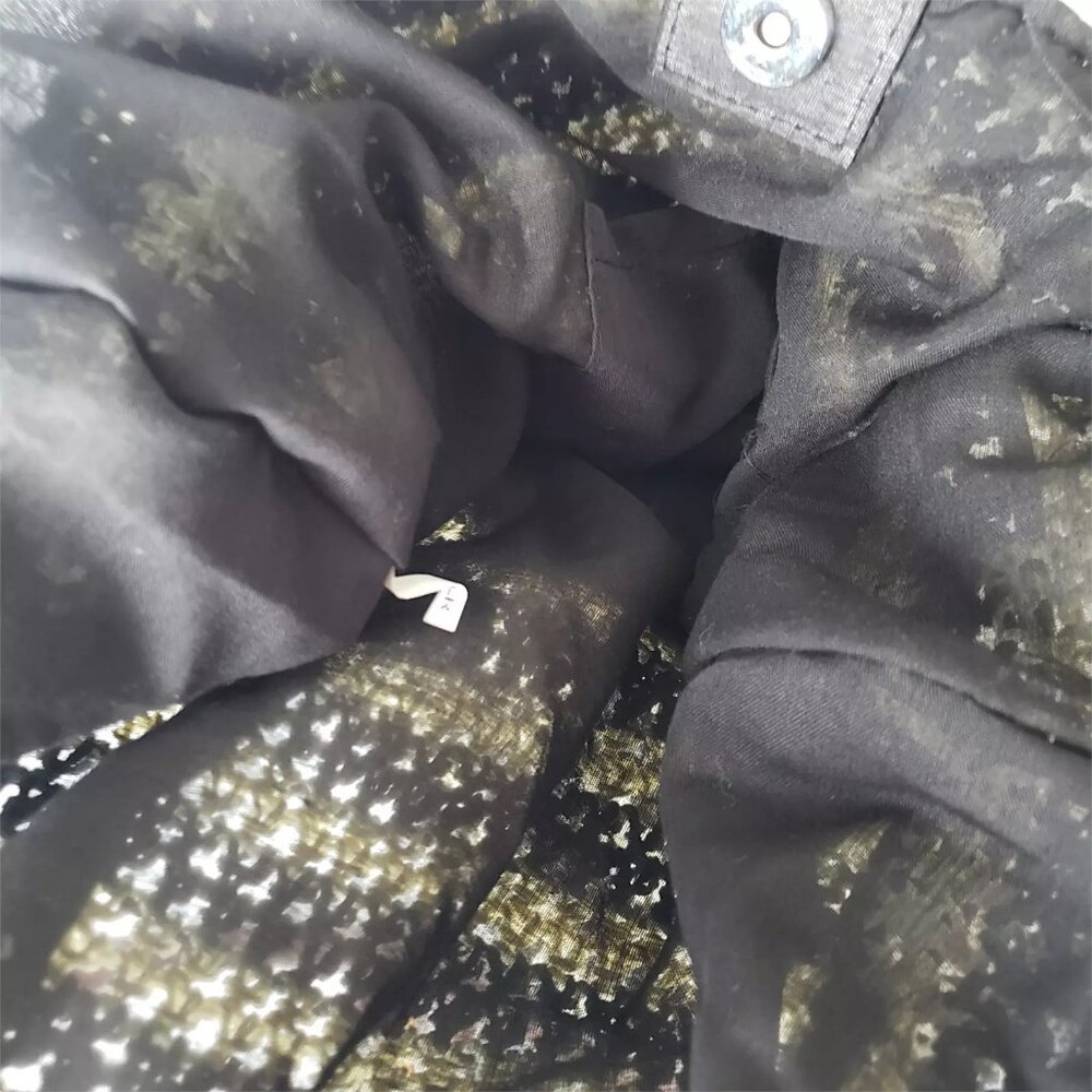 Nora Everyday Striped Drawstring 100% Paper Shoulder Bag Boho Beachy Summer - Picture 8 of 13